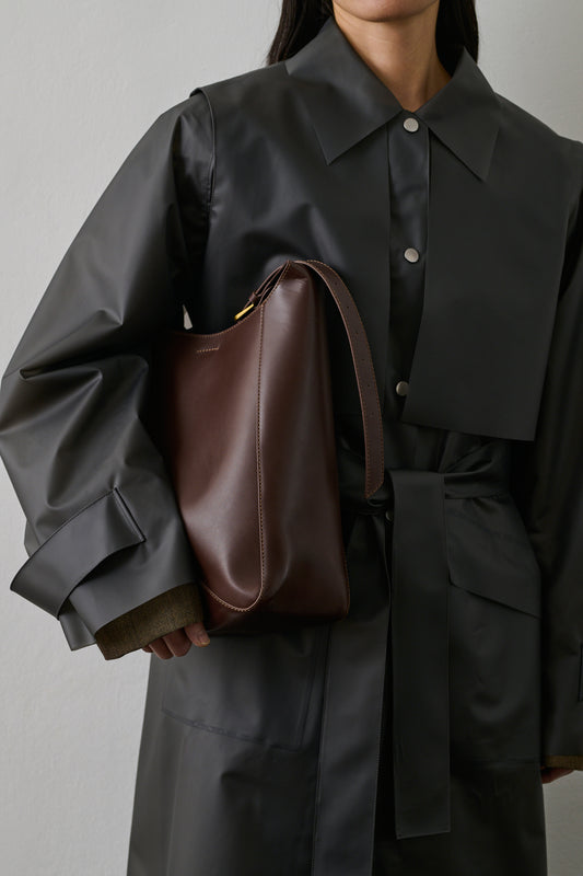 Sac Uma - Chocolat - Cuir - Femme