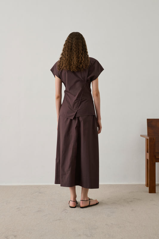 Jupe Agadir - Figue - Coton - Femme