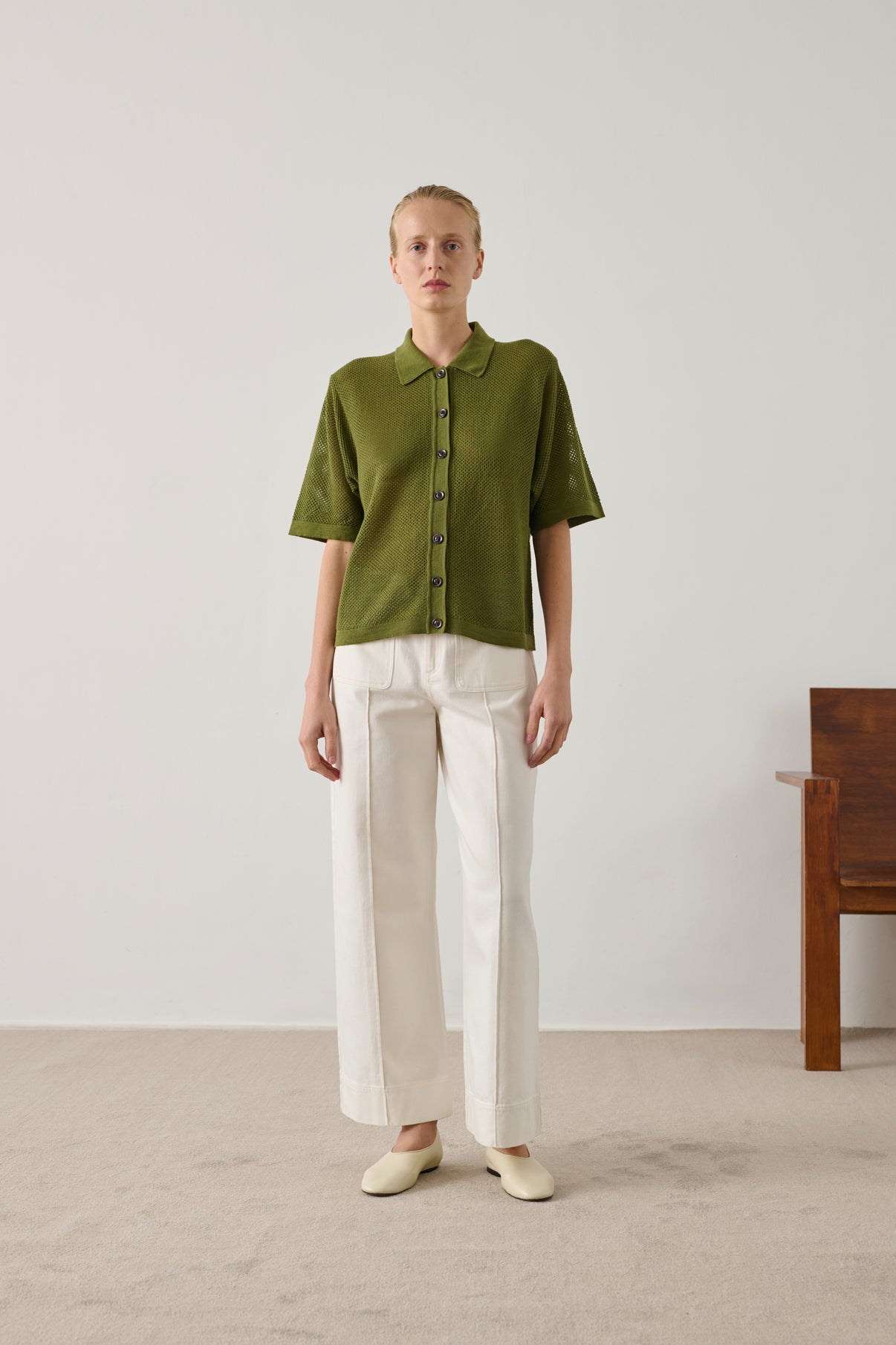 Jean Harry - Craie - Coton - Femme vue 5