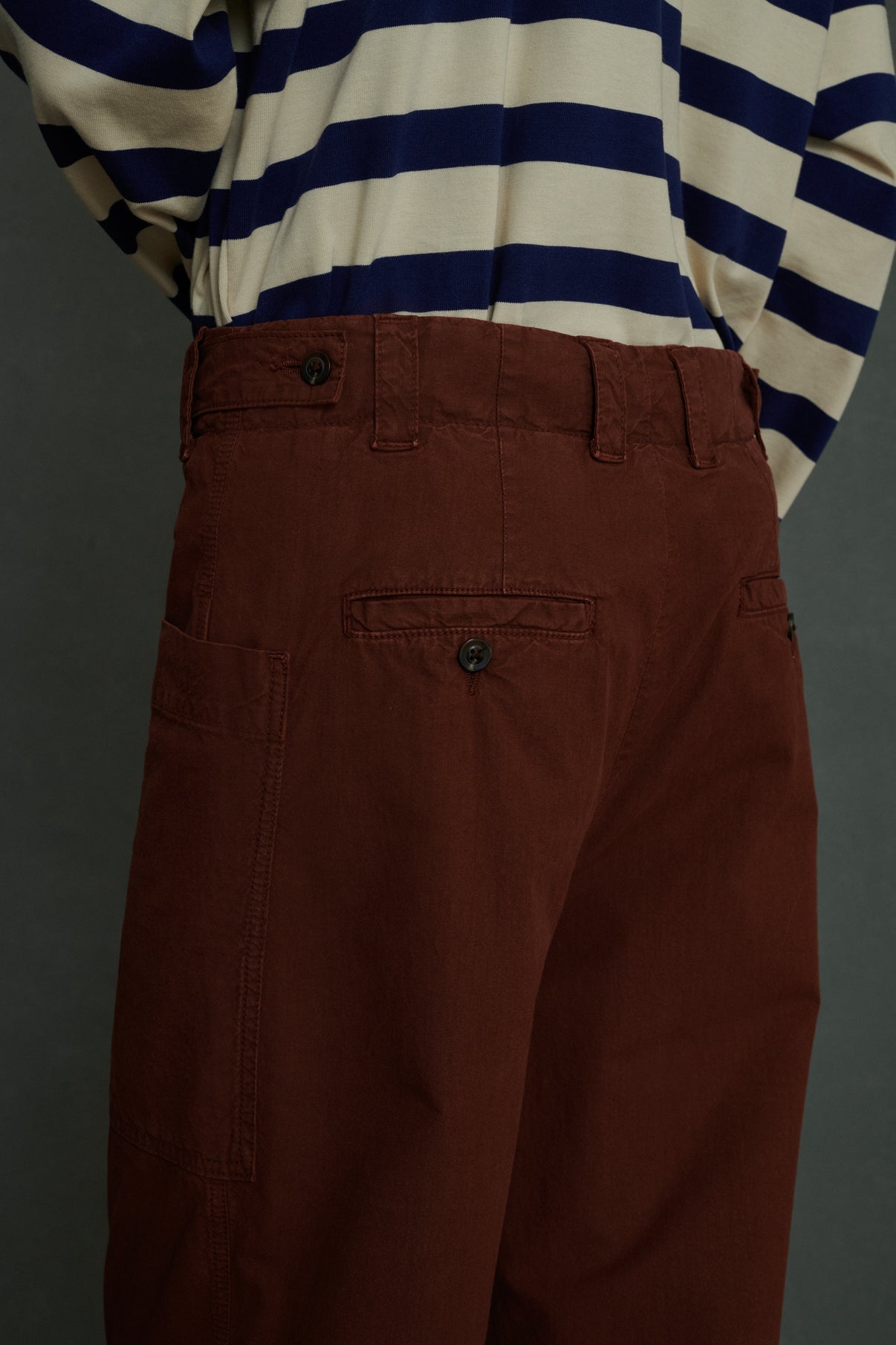 Pantalon Andorre - Terracotta - Coton - Femme vue 3