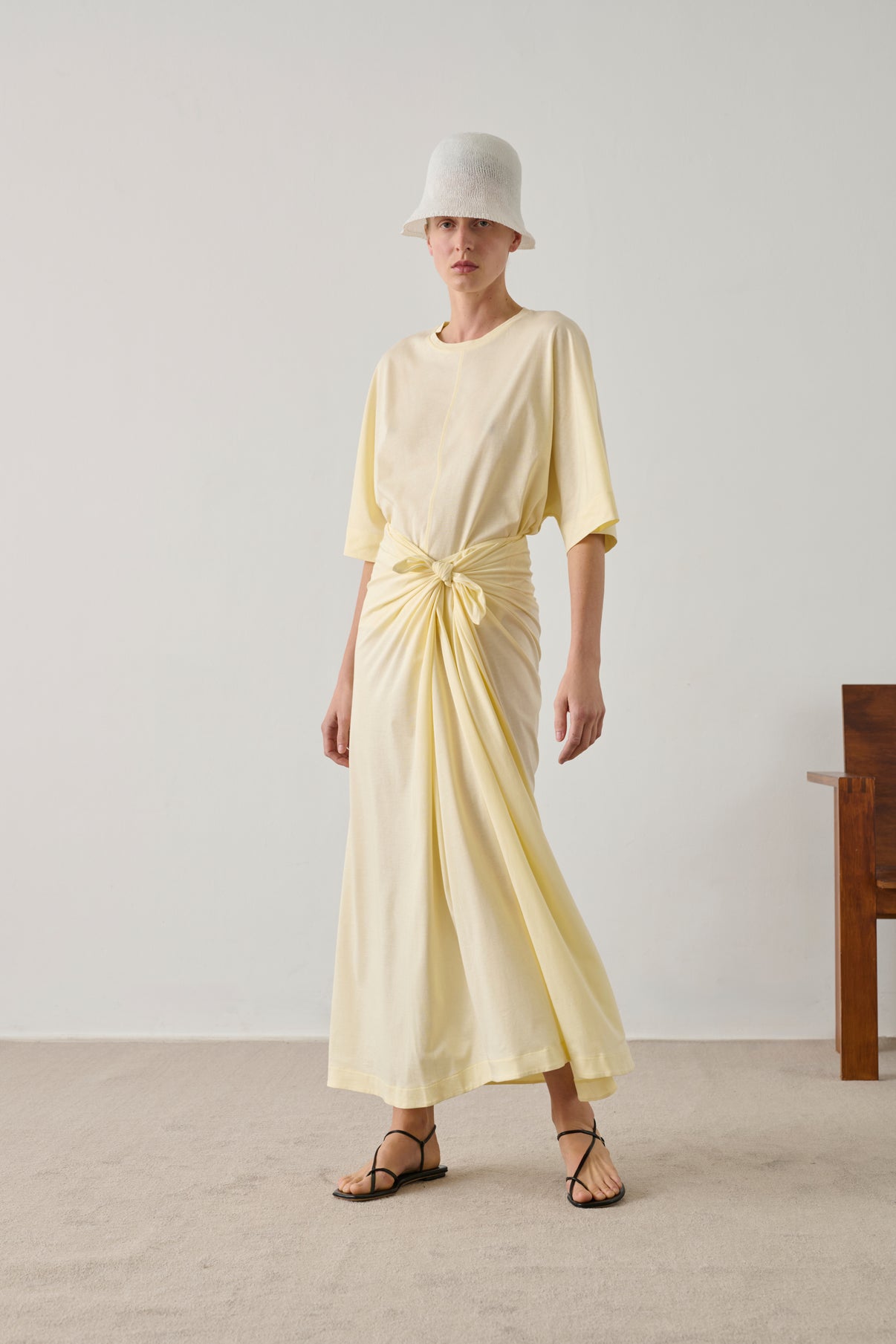 Jupe Goa - Jaune Pâle - Coton - Femme vue 2